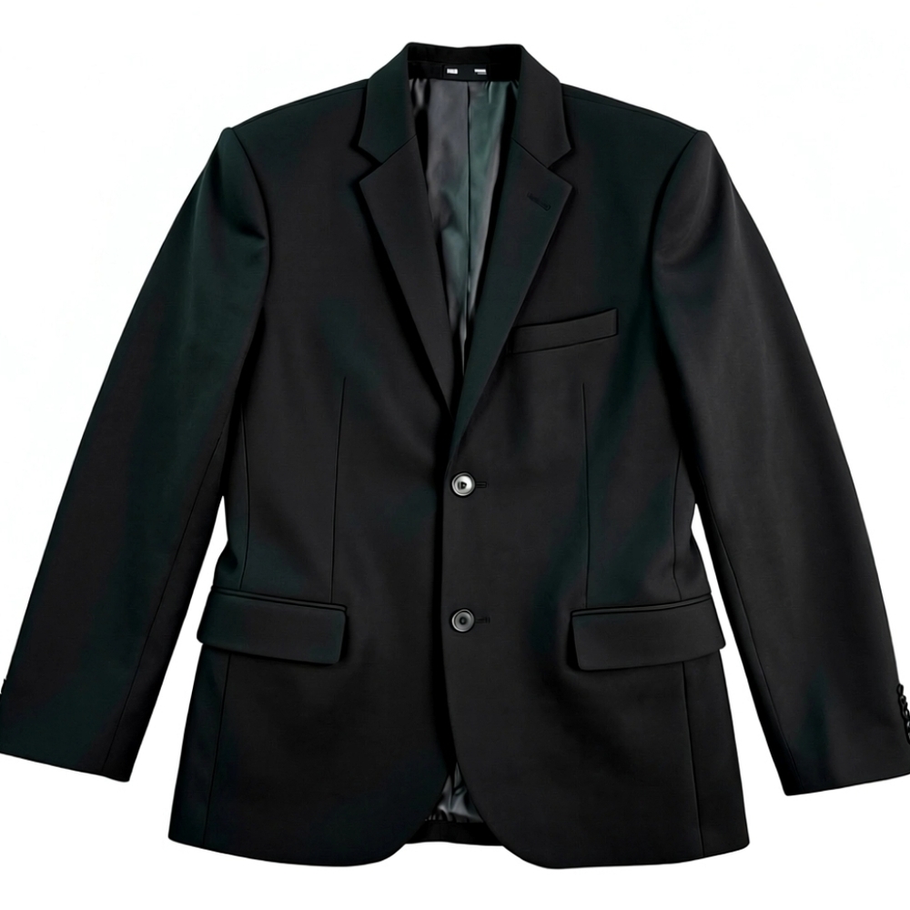 GAP Men's Classic Tailored Black/Gray Blazer